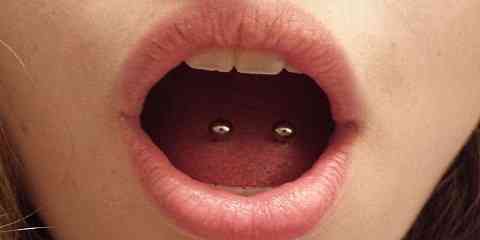 different kinds of tongue piercings