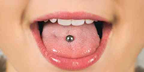 different types of tongue piercings