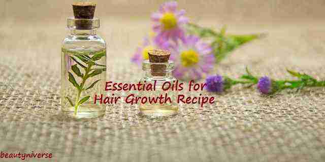 essential oils for hair growth recipe